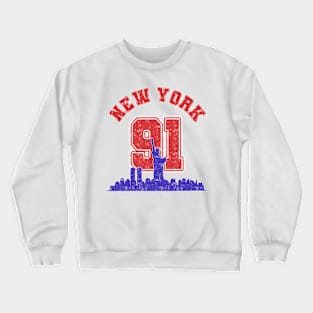 New York Vintage Varsity 91 Crewneck Sweatshirt